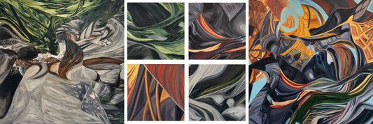 "Distortion Series" (1-6)
