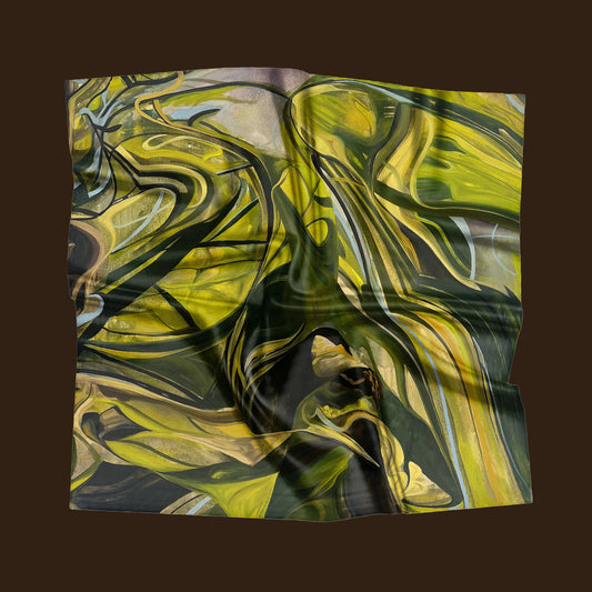 Planted Memories -  Original Satin Scarf